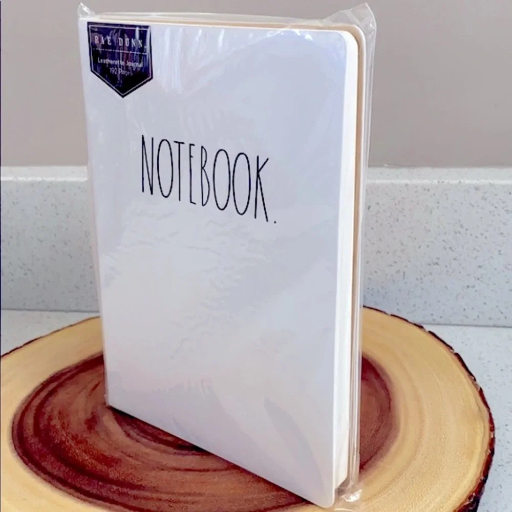 📝RAE DUNN LEATHERETTE NOTEBOOK MORDEN FARMHOUSE JOURNAL